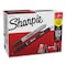 Sharpie Fine Tip Permanent Marker Value Pack with 1 Bonus S-Gel 0.7 mm Black Ink Pen, Black Ink, 36PK 1884739 - alternate 2